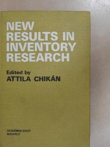 Bertil Agren - New Results In Inventory Research [antikvár]