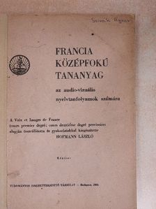 Francia középfokú tananyag [antikvár]