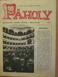 Páholy 1987/1. [antikvár]