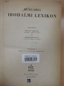 Hungária irodalmi lexikon [antikvár]