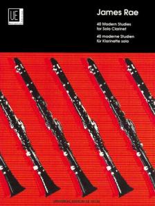 RAE,JAMES - 40 MODERN STUDIES FOR SOLO CLARINET,ANTIKVÁR