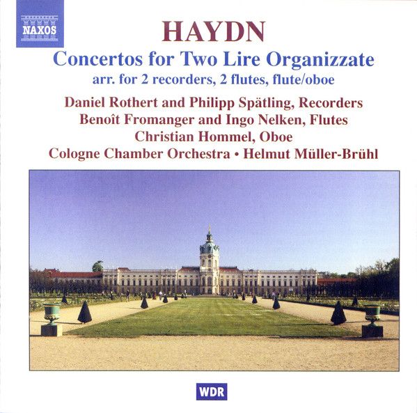 Haydn - CONCERTOS FOR 2 LIRE ORGANIZZATE - ARR. FOR 2 RECORDERS & 2 FLUTES CD