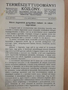 Gorka Sándor - Természettudományi Közlöny 1914. (nem teljes évfolyam)/Természettudományi Közlöny 1910. május 15. [antikvár]