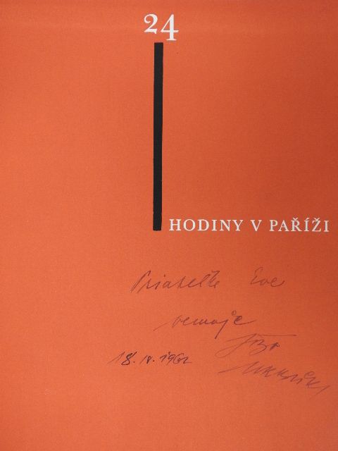 Vítezslava Nezvala - 24 hodiny v Parízi [antikvár]