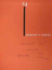Vítezslava Nezvala - 24 hodiny v Parízi [antikvár]