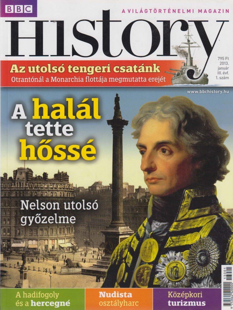 Papp Gábor (főszerk.) - BBC History 2013. január [antikvár]