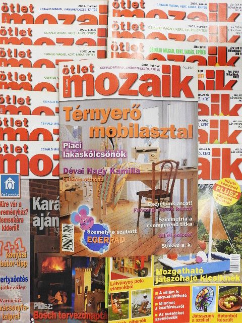 Drégely István - Ötlet Mozaik 2002-2004. (vegyes számok) (15 db) [antikvár]