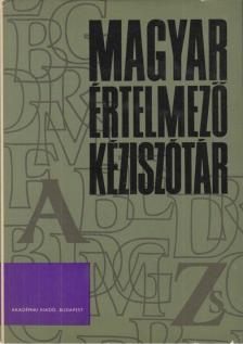 Juhász József, Kovalovszky Miklós, O. Nagy Gábor, Szőke István - Magyar Értelmező Kéziszótár A-Zs [antikvár]