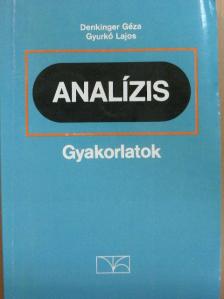Denkinger Géza - Analízis [antikvár]