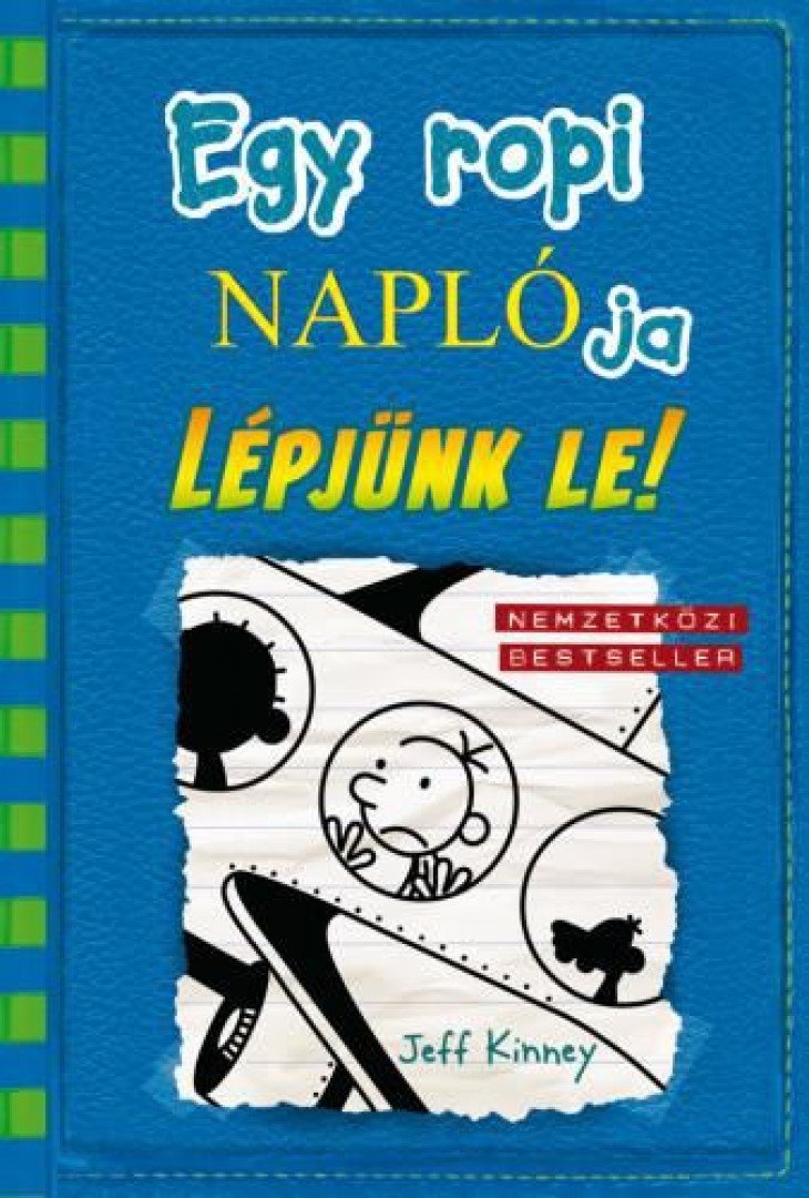 Jeff Kinney - Egy ropi naplója 12. - Lépjünk le! [antikvár]