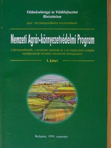 Nemzeti Agrár-Környezetvédelmi Program I. [antikvár]