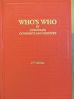 Who's Who in (European) Commerce and Industry 2007 [antikvár]
