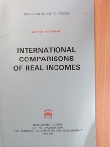 Wilfred Beckerman - International Comparisons of Real Incomes [antikvár]