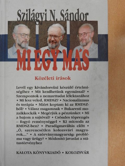 Szilágyi N. Sándor - Mi egy más [antikvár]
