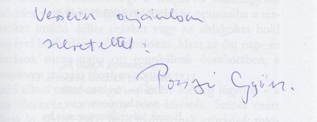 Pozsgai Györgyi - (F)utórengések (dedikált) [antikvár]