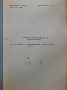 Dr. Borbarát Béla - A nemzetközi bünözés elleni harc időszerü kérdései cimmel 1984. február 29-én tartott tanácskozáson elhangzott előadások gyüjteménye [antikvár]