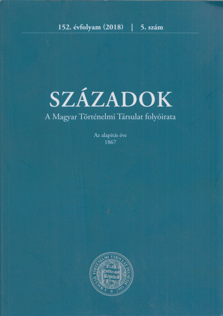 Frank Tibor - Századok 2018 5. szám [antikvár]