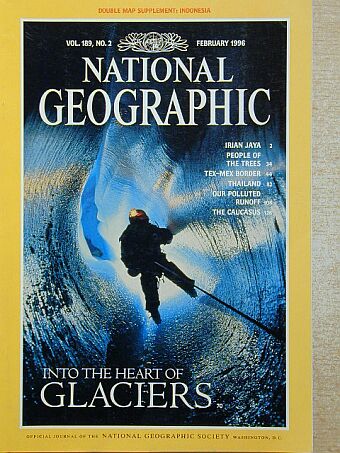 John G. Mitchell - National Geographic February 1996 [antikvár]