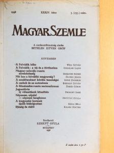 Borsody István - Magyar Szemle 1938. november [antikvár]