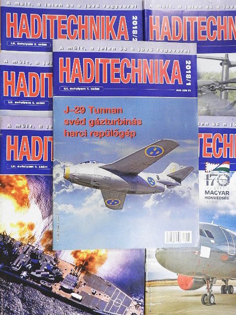Arany László - Haditechnika 2018/1-6. [antikvár]