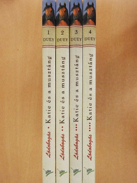 Kathleen Duey - Katie és a musztáng 1-4. [antikvár]