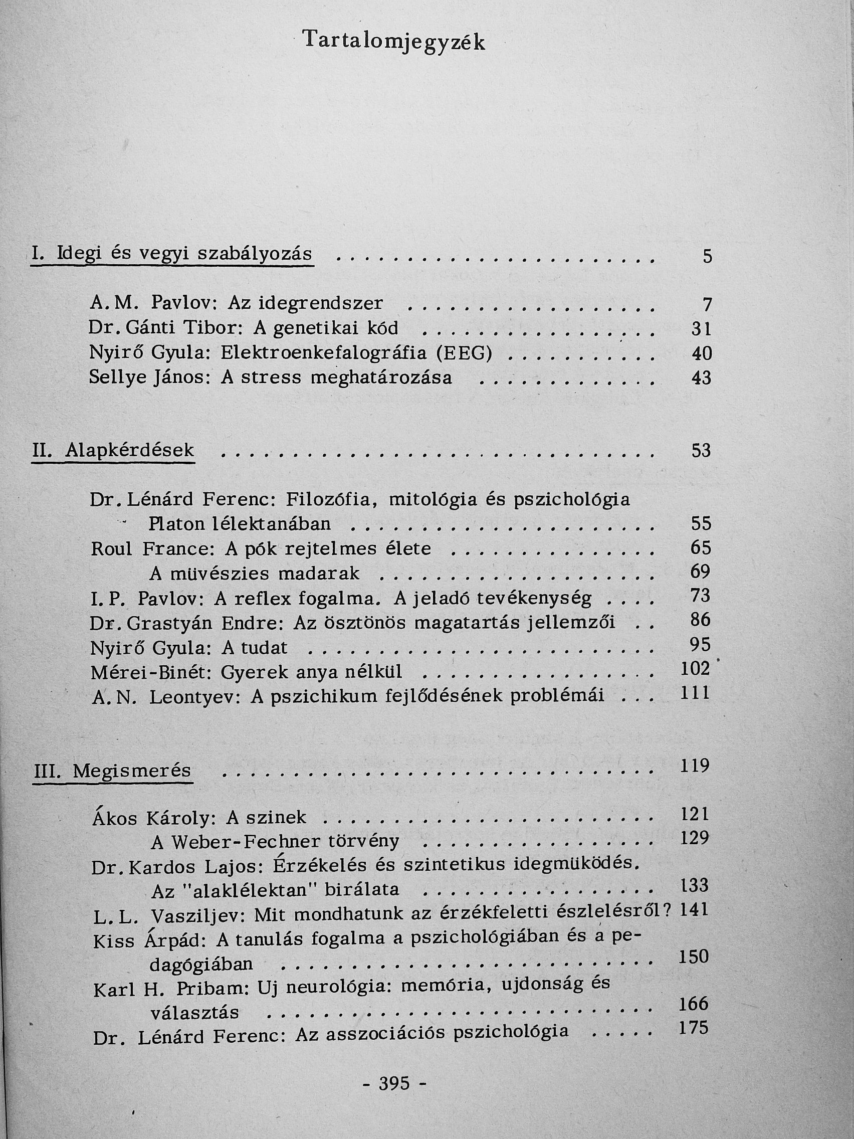 A. M. Pavlov - Pszichológiai olvasókönyv [antikvár]