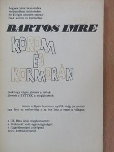 Bartos Imre - Korom és kormorán [antikvár]