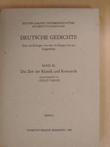 Friedrich Hölderlin - Deutsche Gedichte III. [antikvár]