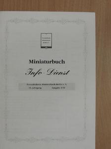 Angelika Jäck - Miniaturbuch Info-Dienst 2001/2. [antikvár]
