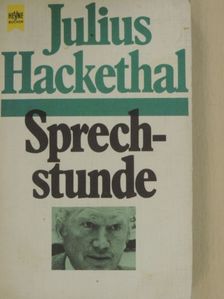 Julius Hackethal - Sprechstunde [antikvár]