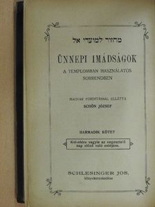 Ünnepi imádságok III-IV. [antikvár]
