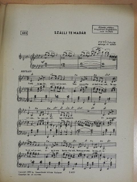 Pető István - Szállj te madár [antikvár]