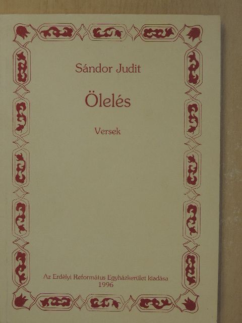 Sándor Judit - Ölelés [antikvár]