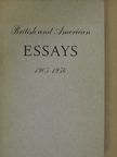 Dylan Thomas - British and American Essays 1905-1956 [antikvár]