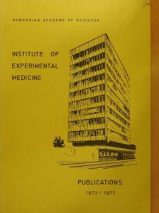 Scientific Staff and Publications 1973-1977 [antikvár]