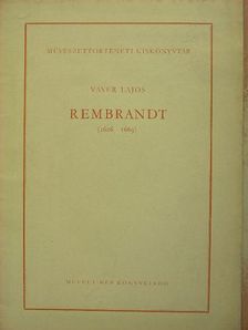 Vayer Lajos - Rembrandt [antikvár]