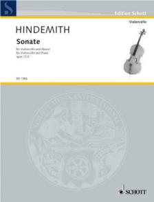 HINDEMITH - SONATE FÜR VIOLONCELLO UND KLAVIER OP.11/3