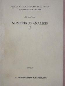 Móricz Ferenc - Numerikus analízis II. [antikvár]