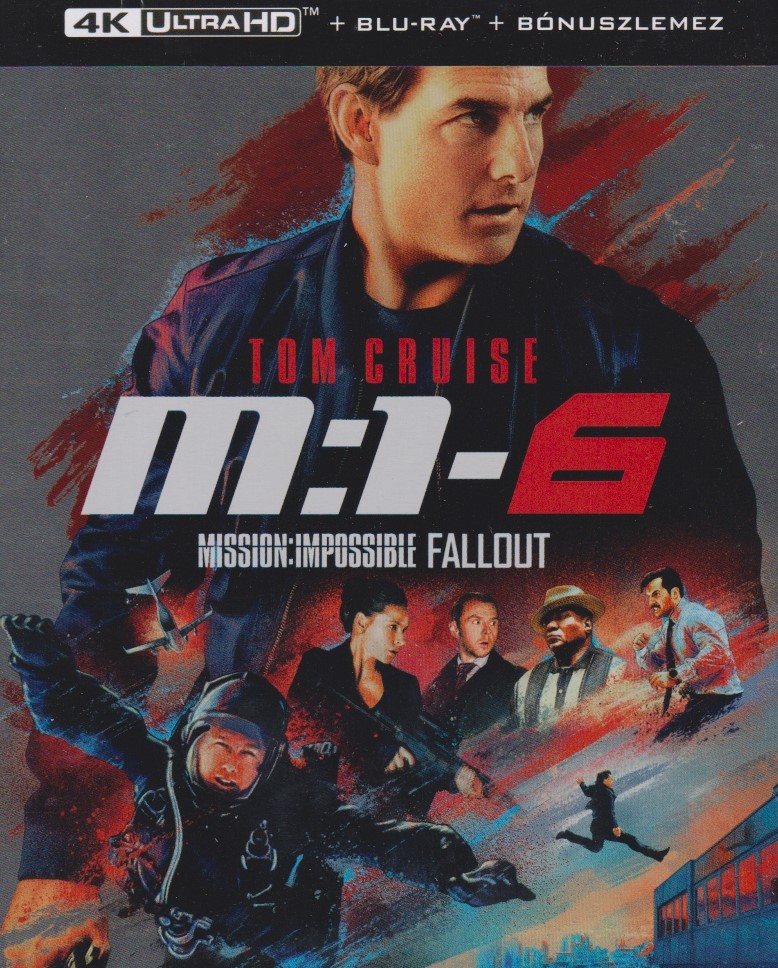 M:I-6 MISSION IMPOSSIBLE 6. - UTÓHATÁS (UHD + BD) - LIMITÁLT, FÉMDOBOZOS VÁLTOZAT (STEELBOOK)