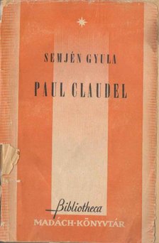 Semjén Gyula - Paul Claudel [antikvár]
