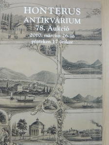 Honterus Antikvárium 78. Aukció [antikvár]