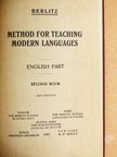 M. D. Berlitz - Method for Teaching Modern Languages II. [antikvár]