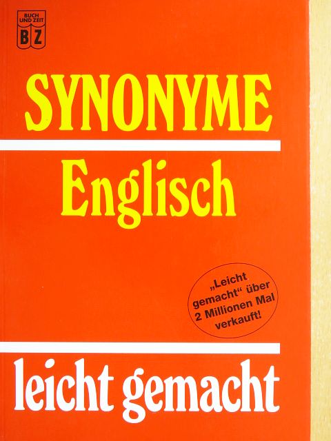 Synonyme - Englisch leicht gemacht [antikvár]
