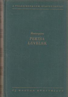 Montesquieu - Perzsa levelek [antikvár]