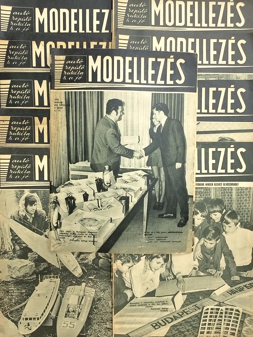 Borus János - Modellezés 1974. (nem teljes évfolyam) [antikvár]