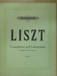 Franz Liszt - Consolations und Liebesträume für Klavier zu 2 Händen [antikvár]
