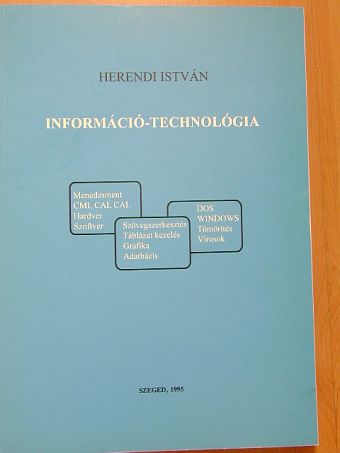 Herendi István - Információ-technológia [antikvár]