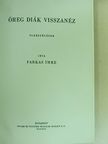 Farkas Imre - Öreg diák visszanéz [antikvár]