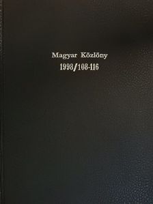Magyar Közlöny 1998. december 2. - december 23. [antikvár]