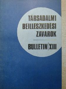 Társadalmi beilleszkedési zavarok XIII. [antikvár]